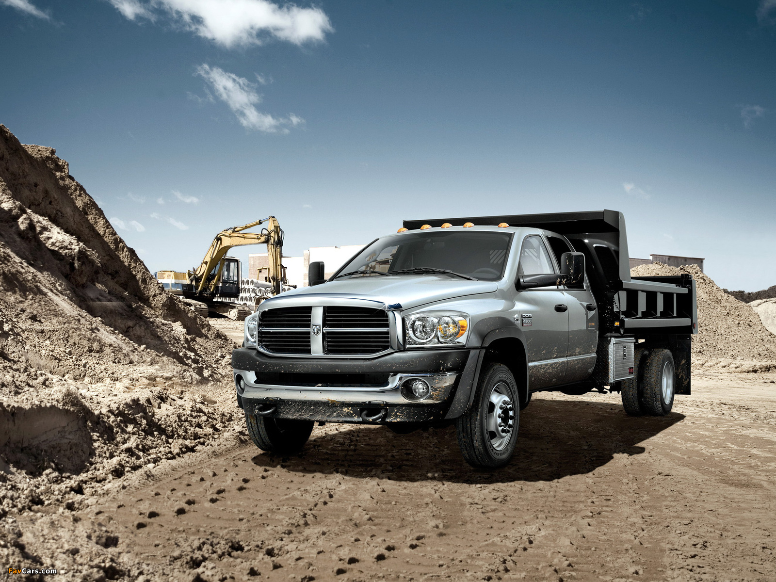 Dodge Ram 4500 Chassis Quad Cab 2007–09 wallpapers (1600 x 1200)