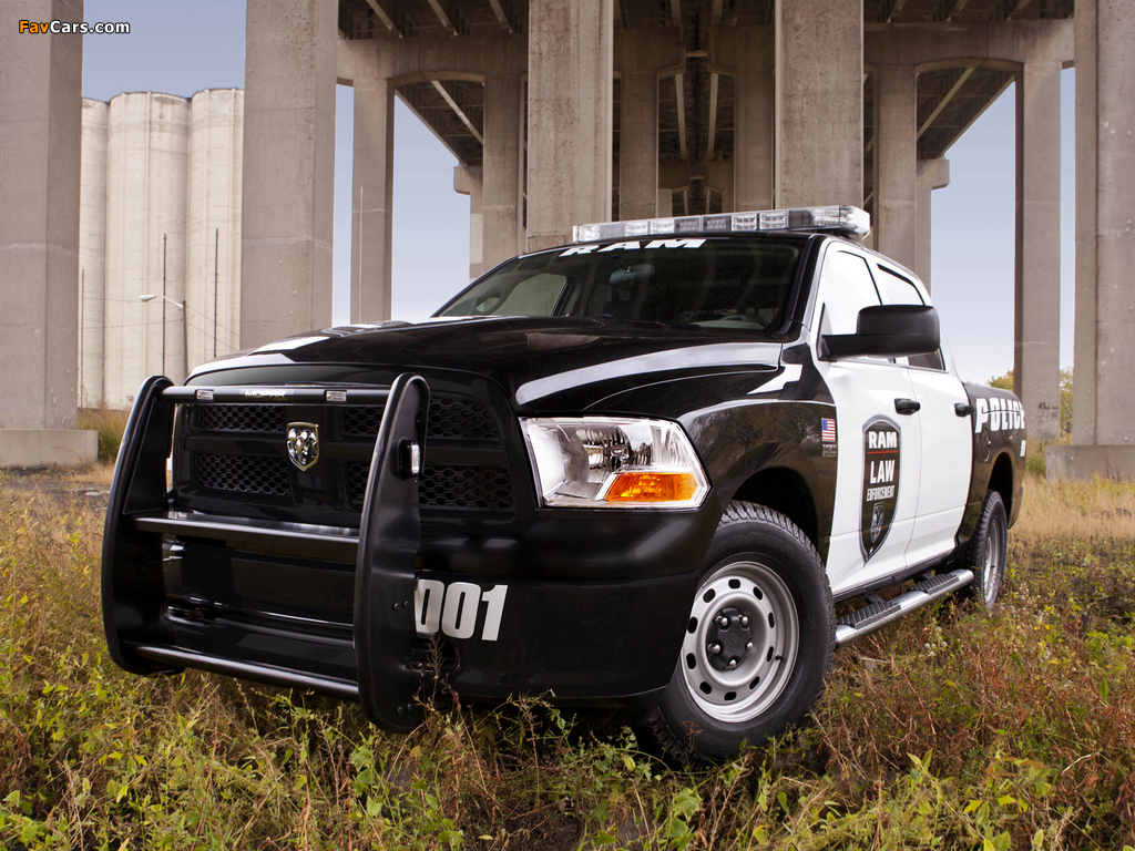 Ram 1500 Crew Cab Special Service Package Police Truck 2011 images (1024 x 768)