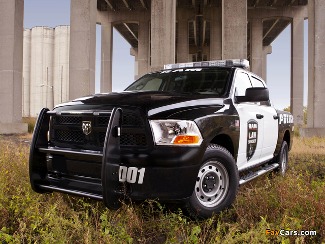 Ram 1500 Crew Cab Special Service Package Police Truck 2011 images (640 x 480)