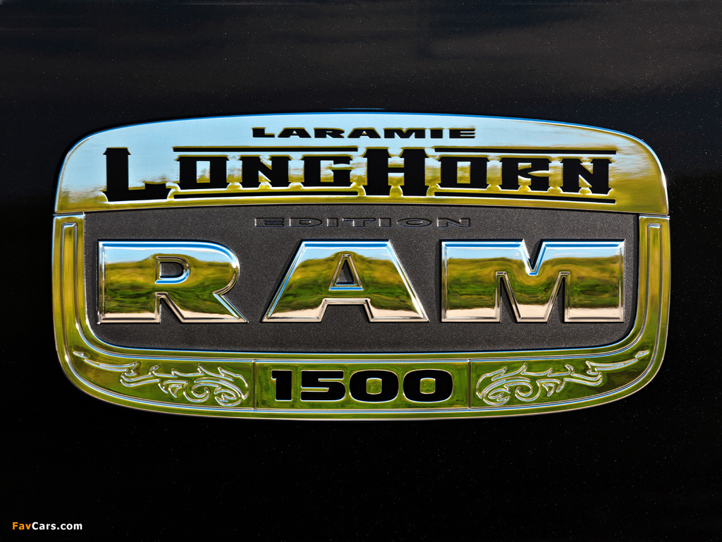 Ram 1500 Laramie Longhorn Crew Cab 2011–12 photos (1024 x 768)