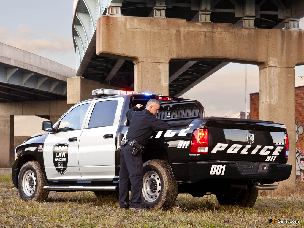 Ram 1500 Crew Cab Special Service Package Police Truck 2011 pictures (1024 x 768)