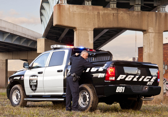 Ram 1500 Crew Cab Special Service Package Police Truck 2011 pictures