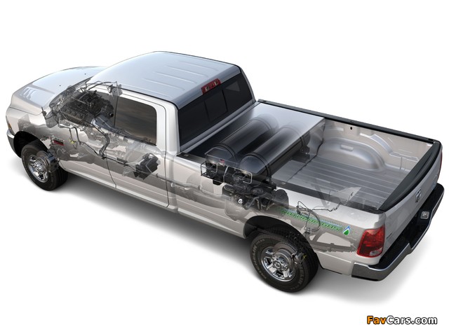 Ram 2500 Heavy Duty CNG Crew Cab 2012 images (640 x 480)