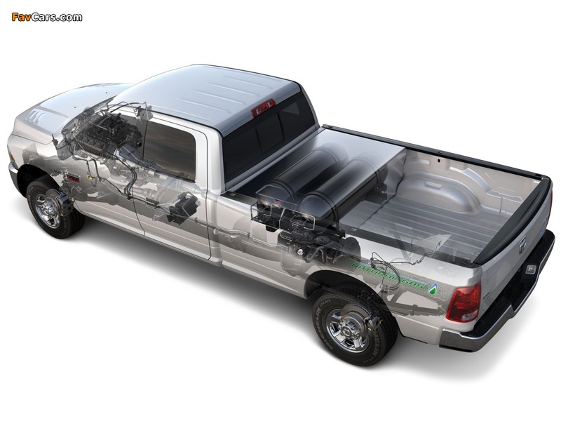 Ram 2500 Heavy Duty CNG Crew Cab 2012 images (800 x 600)