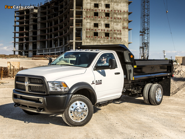 Ram 5500 Tradesman Chassis Cab 2012 wallpapers (640 x 480)