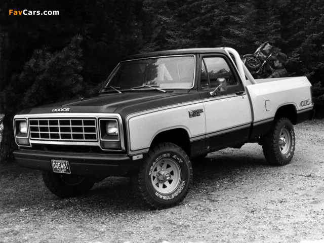 Images of Dodge Power Ram Custom SE (W150) 1981 (640 x 480)