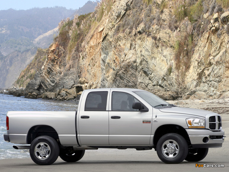 Images of Dodge Ram 3500 Quad Cab 2006–09 (800 x 600)