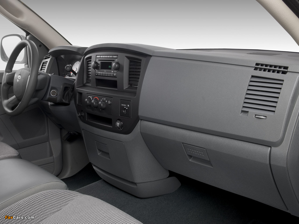 Images of Dodge Ram 1500 Regular Cab 2006–09 (1024 x 768)