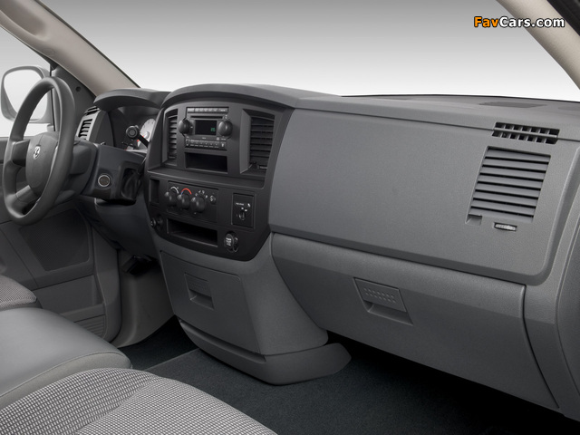 Images of Dodge Ram 1500 Regular Cab 2006–09 (640 x 480)