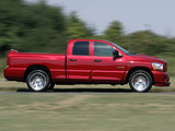 Photos of Dodge Ram SRT10 Quad Cab 2005–06