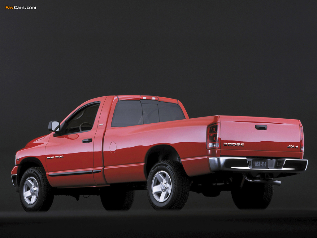 Pictures of Dodge Ram 1500 Regular Cab 2002–06 (1024 x 768)