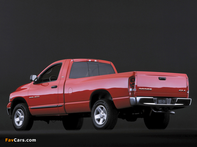 Pictures of Dodge Ram 1500 Regular Cab 2002–06 (640 x 480)
