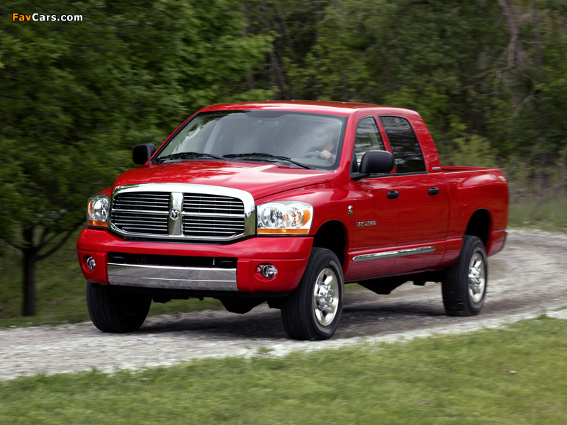 Pictures of Dodge Ram 2500 Mega Cab 2006–09 (800 x 600)