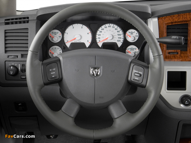 Pictures of Dodge Ram 3500 Quad Cab 2006–09 (640 x 480)