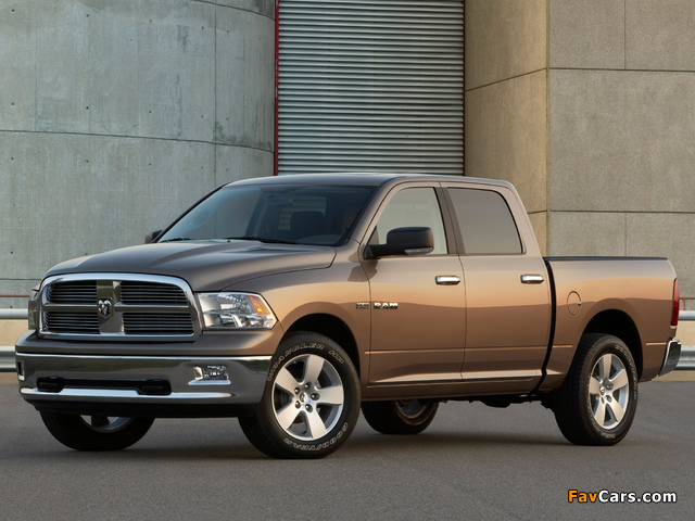 Pictures of Ram 1500 Lone Star Crew Cab 2008–12 (640 x 480)