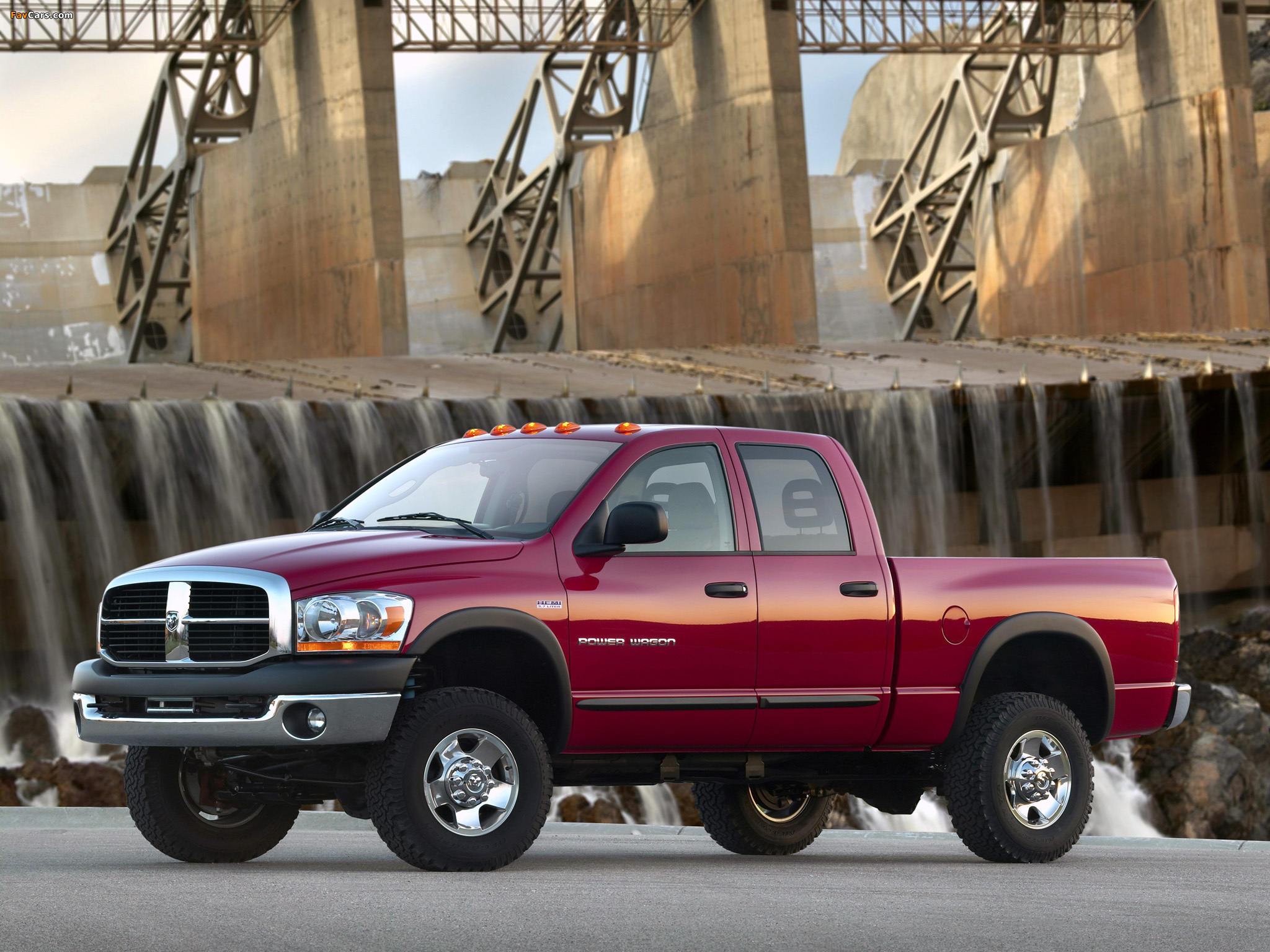 Pictures of Dodge Ram Power Wagon 2008–09 (2048 x 1536)