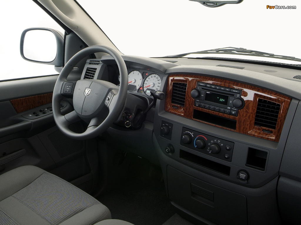 Dodge Ram 2500 Quad Cab 2006–09 wallpapers (1024 x 768)