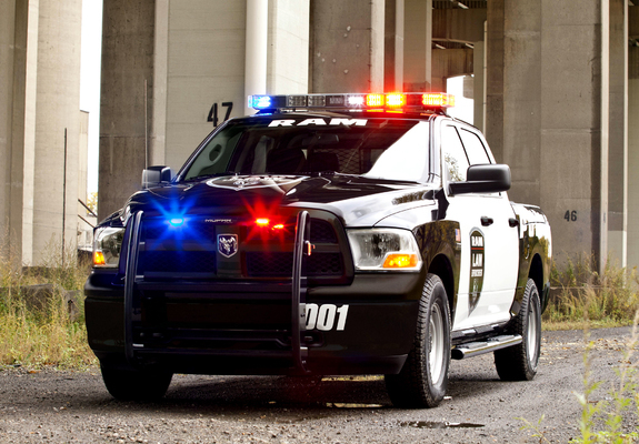 Ram 1500 Crew Cab Special Service Package Police Truck 2011 wallpapers