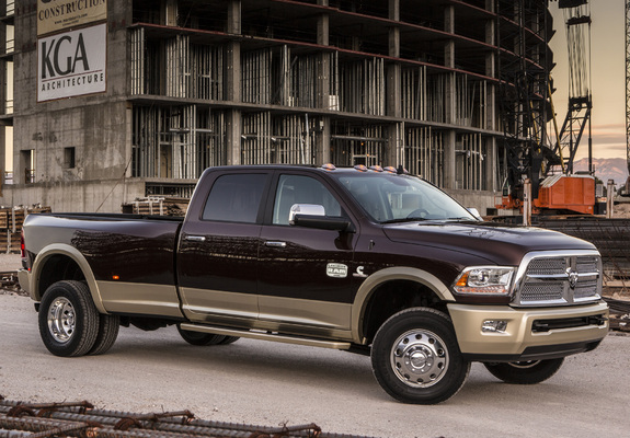 Ram 3500 Laramie Longhorn Crew Cab 2012 wallpapers