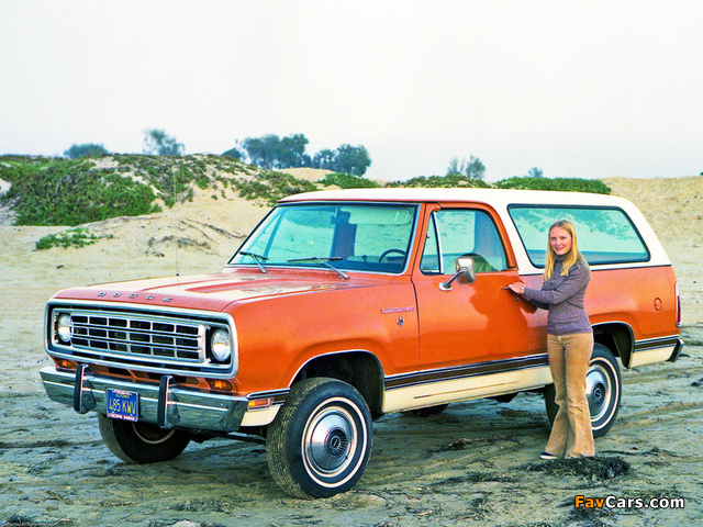 Dodge Ramcharger 1974 images (640 x 480)
