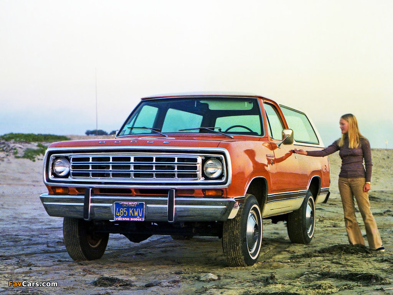 Dodge Ramcharger 1974 photos (800 x 600)