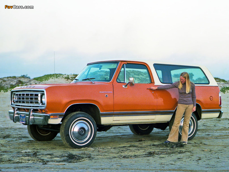 Dodge Ramcharger 1974 wallpapers (800 x 600)