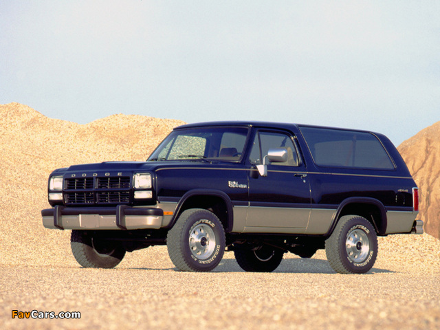 Pictures of Dodge Ramcharger 1992 (640 x 480)