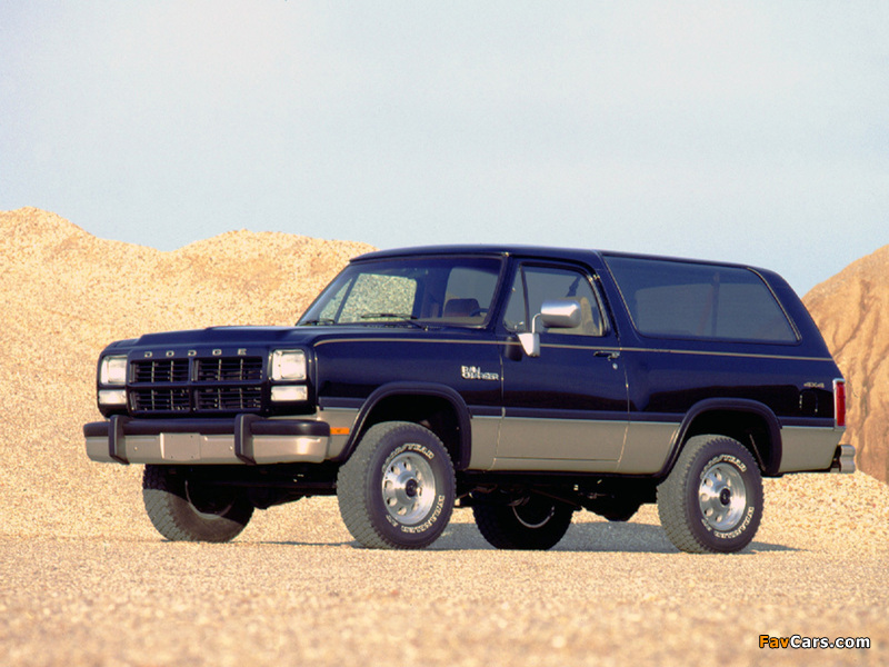 Pictures of Dodge Ramcharger 1992 (800 x 600)