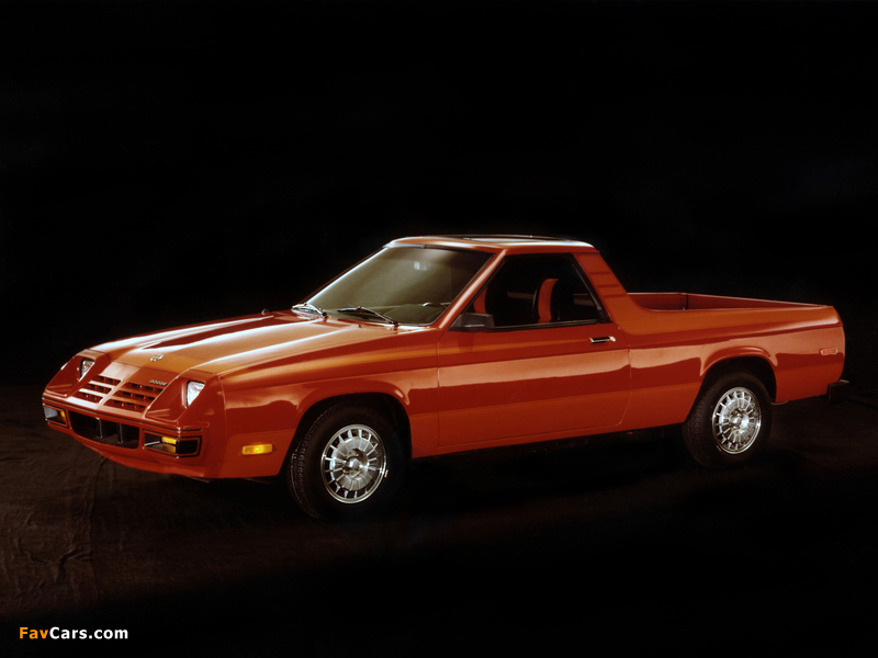 Dodge Rampage 1982–84 wallpapers (800 x 600)