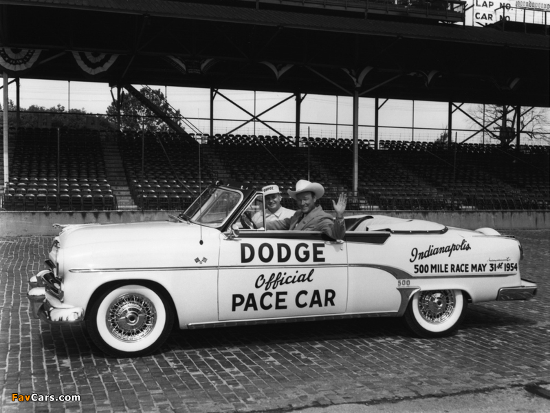 Dodge Royal Convertible Indy 500 Pace Car 1954 wallpapers (800 x 600)