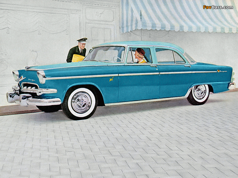 Dodge Custom Royal Sedan (D55-3) 1955 wallpapers (800 x 600)