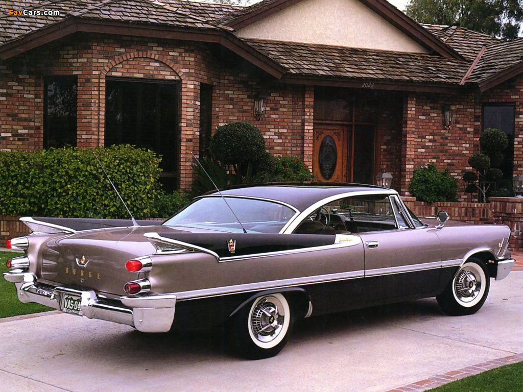 Dodge Custom Royal Lancer Hardtop Coupe 1959 wallpapers (1024 x 768)