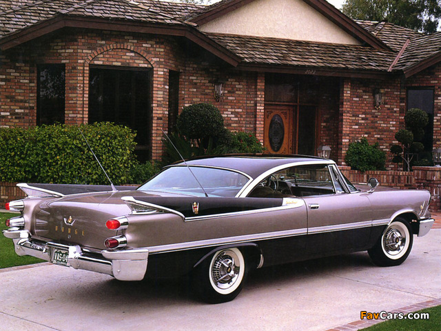 Dodge Custom Royal Lancer Hardtop Coupe 1959 wallpapers (640 x 480)