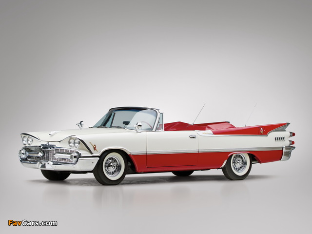 Dodge Custom Royal Convertible 1959 wallpapers (640 x 480)