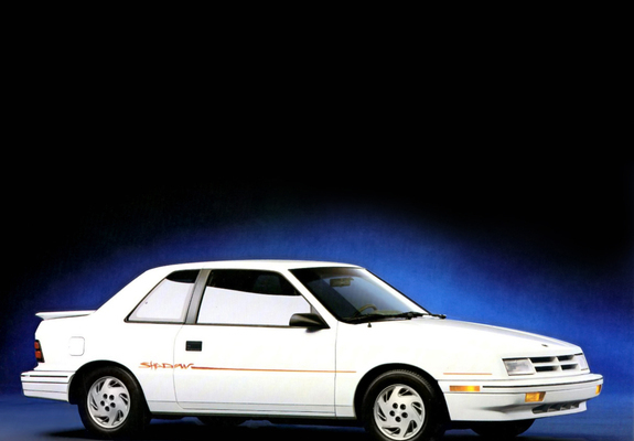 Dodge Shadow ES 2-door 1988–94 wallpapers