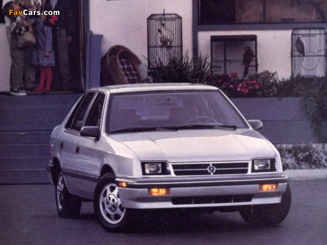Dodge Shadow 1986–88 wallpapers (640 x 480)