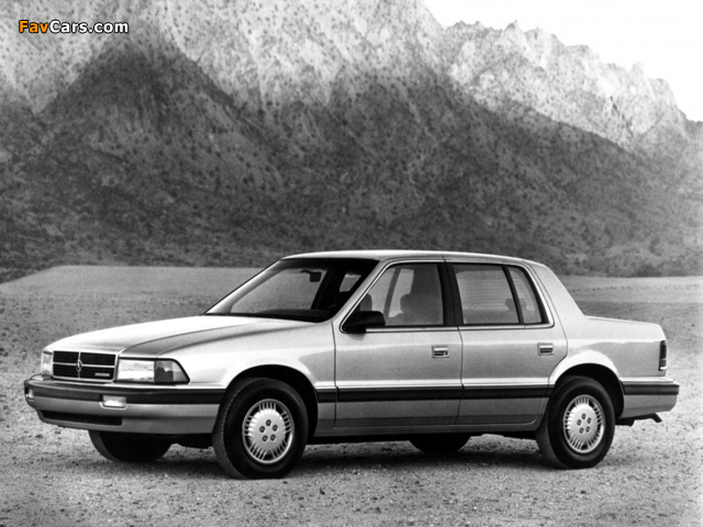 Images of Dodge Spirit 1989–92 (640 x 480)