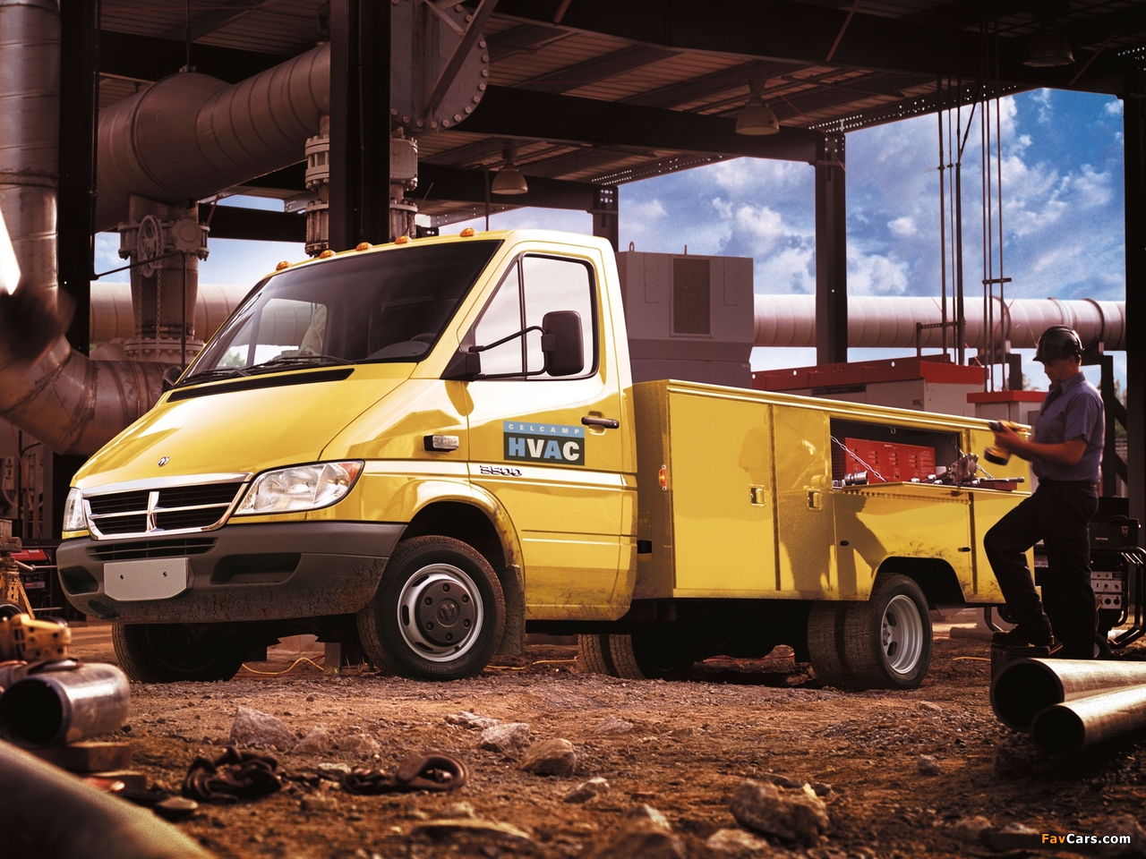 Dodge Sprinter Chassis Cab 2002–06 wallpapers (1280 x 960)