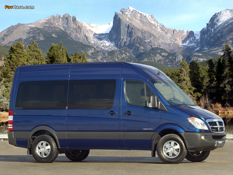 Dodge Sprinter 144 High Roof 2006–09 images (800 x 600)