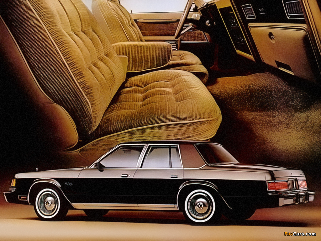 Dodge St.Regis 4-door Pillared Hardtop Sedan (EH42) 1979 wallpapers (1024 x 768)