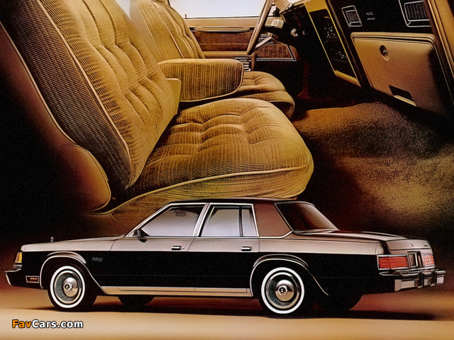 Dodge St.Regis 4-door Pillared Hardtop Sedan (EH42) 1979 wallpapers (640 x 480)