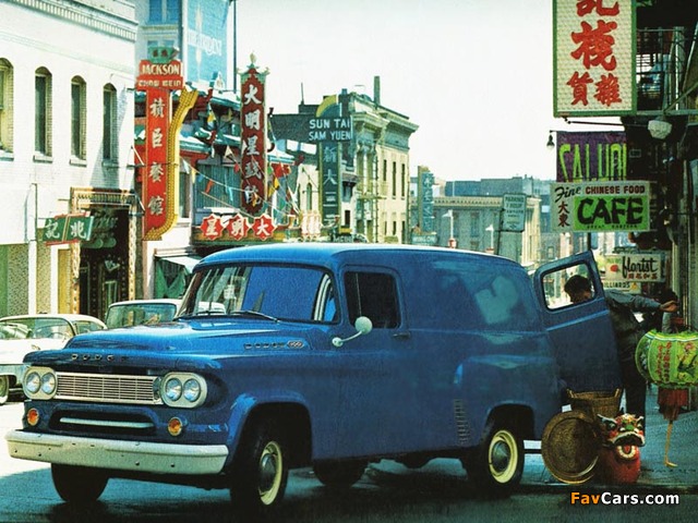 Photos of Dodge D100 2WD Town Panel (T) 1963 (640 x 480)