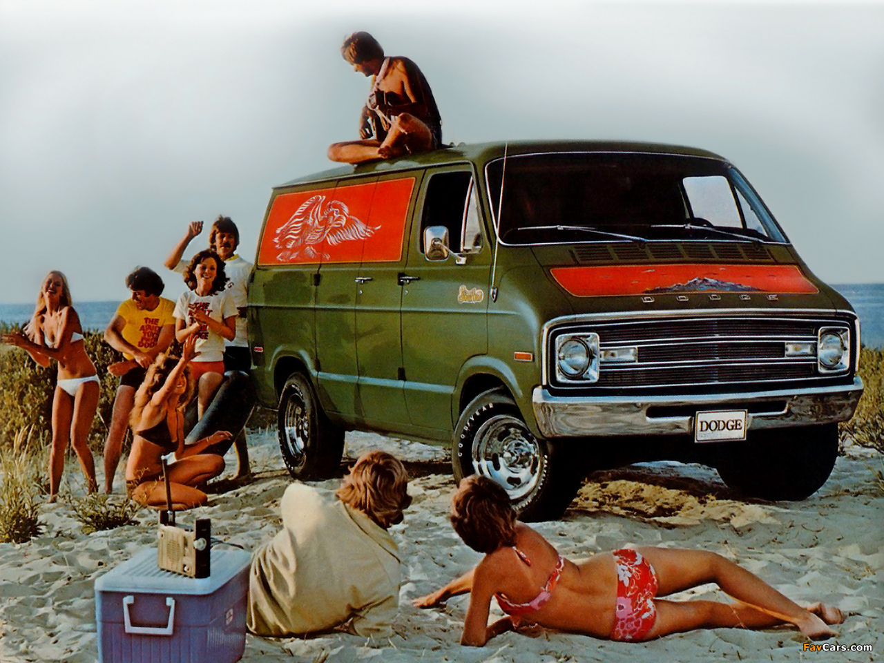 Dodge Street Van 1976–77 wallpapers (1280 x 960)