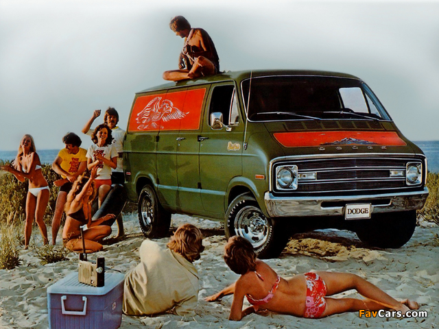 Dodge Street Van 1976–77 wallpapers (640 x 480)