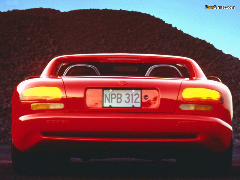 Dodge Viper RT/10 1992–95 images (800 x 600)
