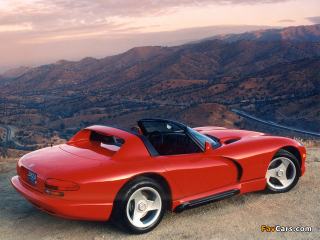Dodge Viper RT/10 1992–95 pictures (640 x 480)