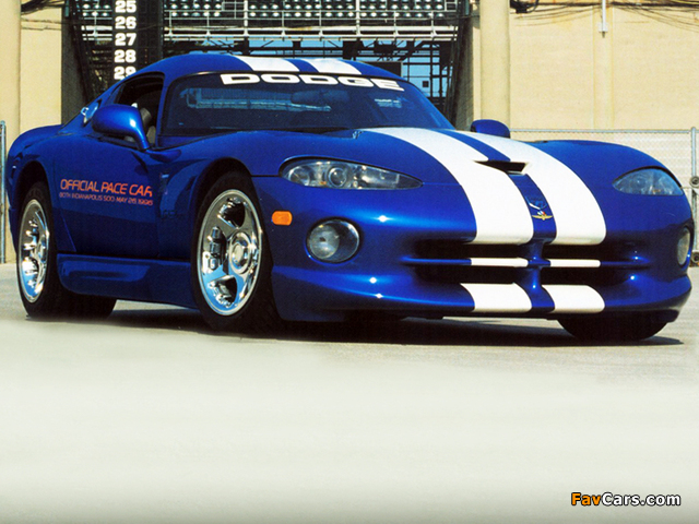 Dodge Viper GTS Indy 500 Pace Car 1996 images (640 x 480)