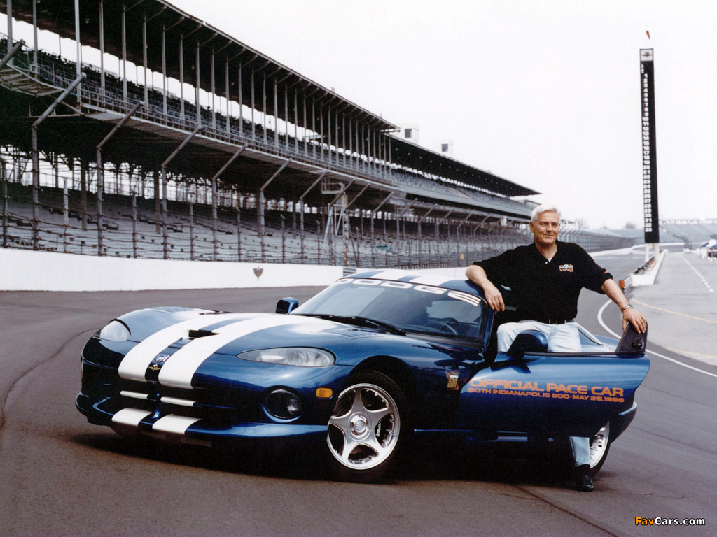 Dodge Viper GTS Indy 500 Pace Car 1996 pictures (1024 x 768)