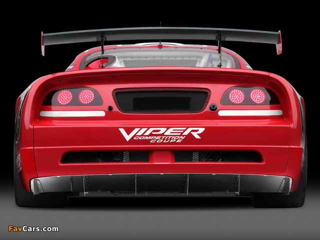 Dodge Viper SRT10 Competition Coupe 2002–07 images (640 x 480)