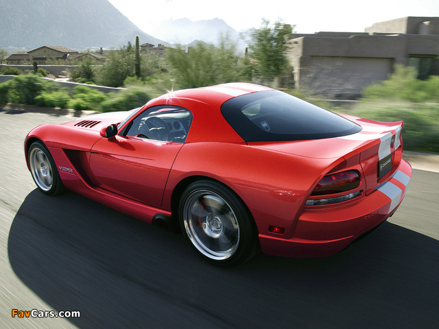 Dodge Viper SRT10 Coupe 2006–07 photos (640 x 480)